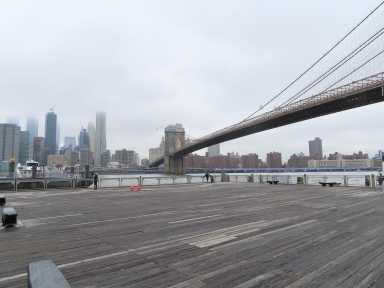 Tour site 1 - Fulton Ferry Landing - photo credit Landmarks Preservation Commission