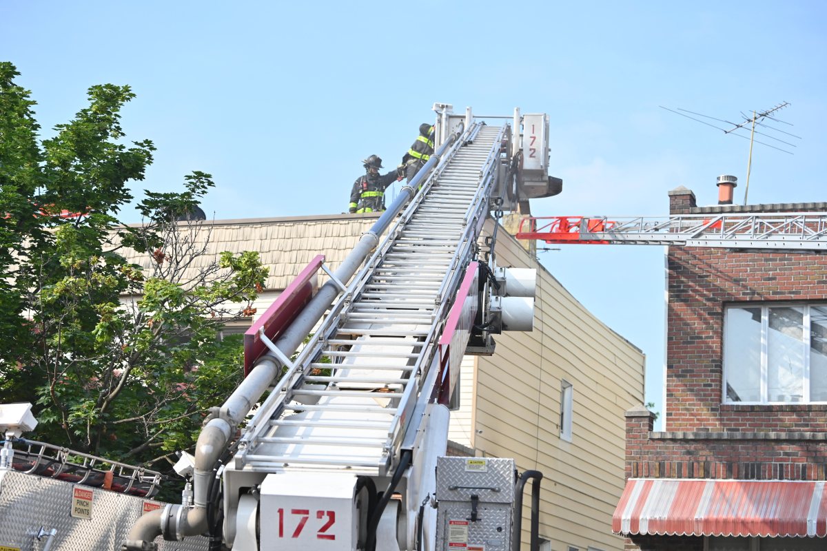Probationary firefighter in Brooklyn helps save critically injured man in house fire 4
