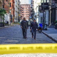 Police at scene of deadly SoHo shooting