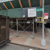 exterior of PS 682 in Brooklyn