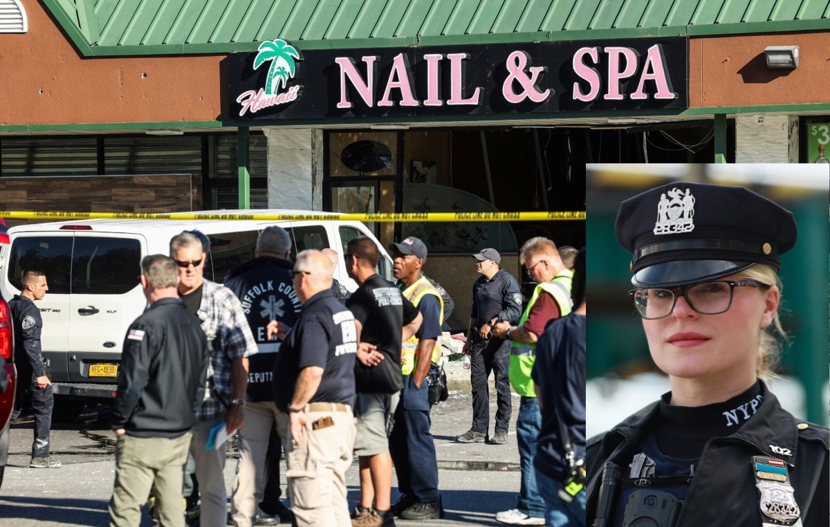 Site on Long Island where Queens police officer was killed in drunk driving crash