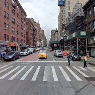 intersection of the upper east side of Manhattan