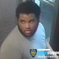 man wearing light colored shirt wanted for assault in Bronx