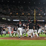 Yankees Orioles benches clear