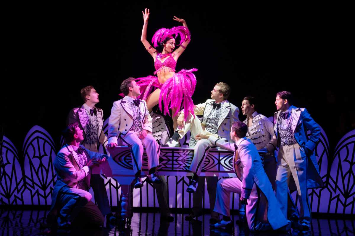 Allison Semmes and the company of "Harmony."