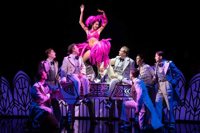 Allison Semmes and the company of "Harmony."