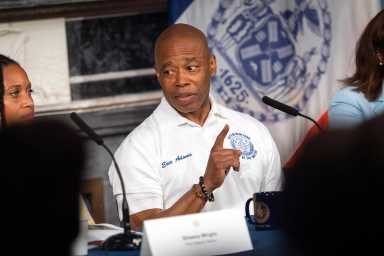 Mayor Eric Adams.