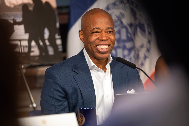 Mayor Eric Adams.