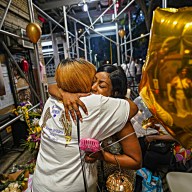 Manhattan residents mourn murder victim at vigil