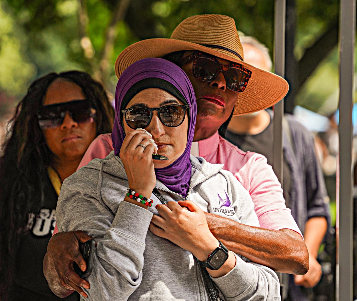 Greenwich Village vigil for Sonya Massey brings tearful rebuke of police brutality 11