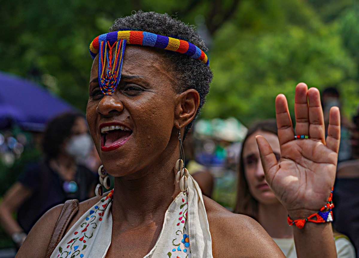 Greenwich Village vigil for Sonya Massey brings tearful rebuke of police brutality 18