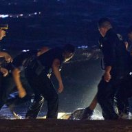 NYPD Harbor Officers and Firefighters rescued a pair of missing swimmers at Stillwell Avenue in Coney Island on Friday night.