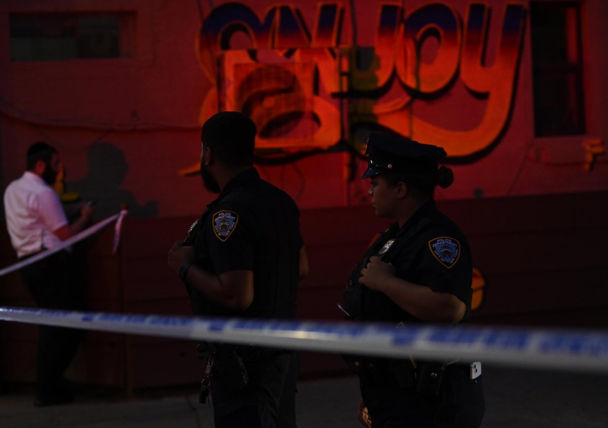 the officers discovered a 27-year-old man with multiple gunshot wounds to the chest outside the location, a Family Dollar Store