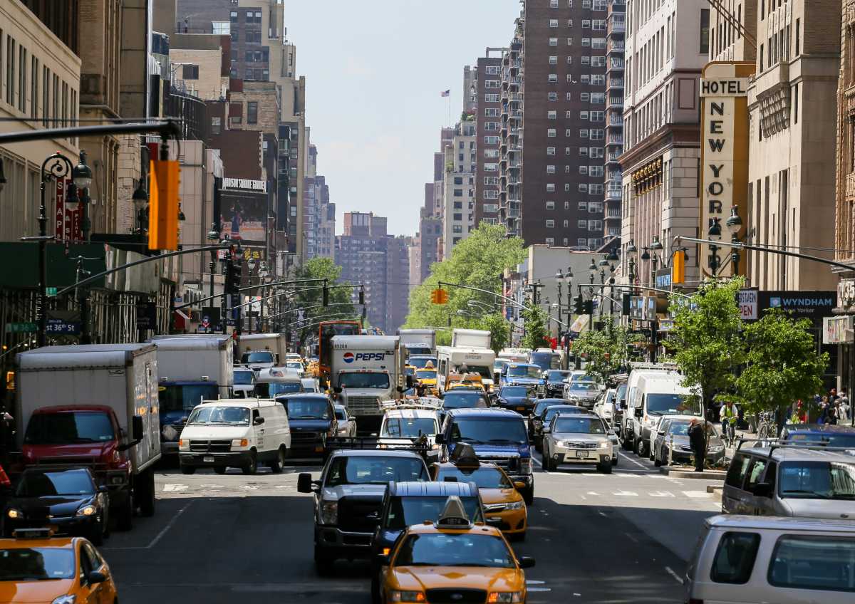Traffic in New York