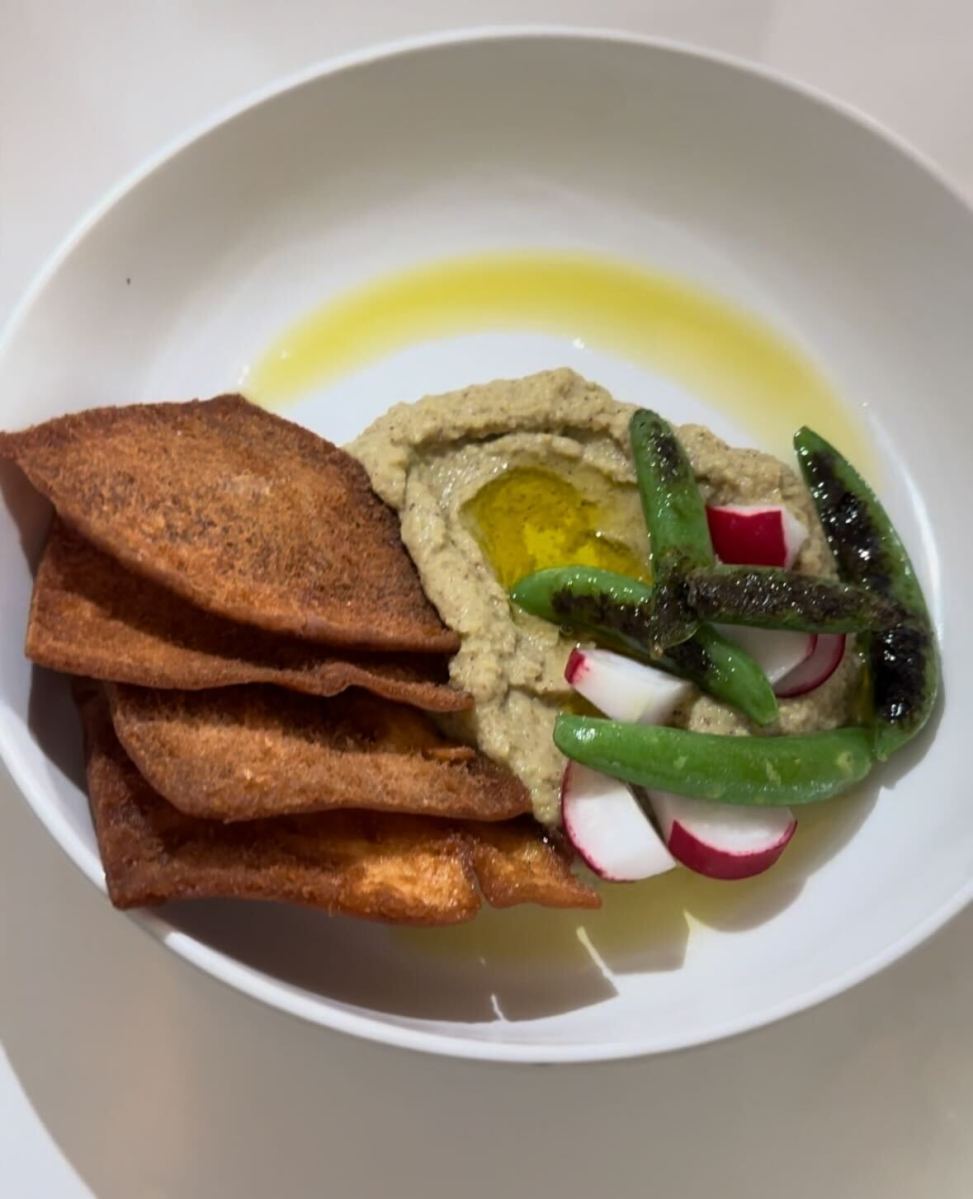 Williamsburg's Please Tell Me brings unique tunes and to-go wine to the neighborhood 7 Please Tell Me's fava bean hummus.