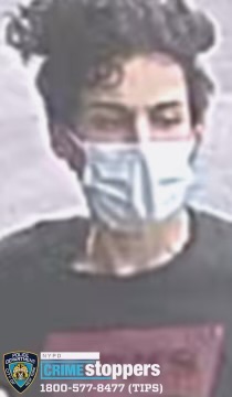 Police are searching for a knife-wielding assailant who slashed a man across his face in the Bronx on Saturday morning as he walked with his girlfriend, authorities said.