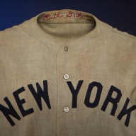 Babe Ruth called shot jersey auction Yankees