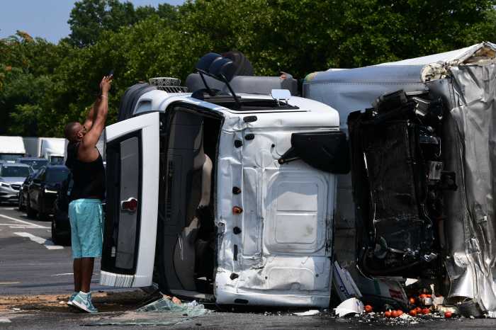 Truck crash