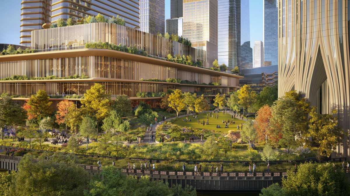 Wynn New York City_Hudson Green_Rendering Courtesy of Related Companies and Wynn Resorts