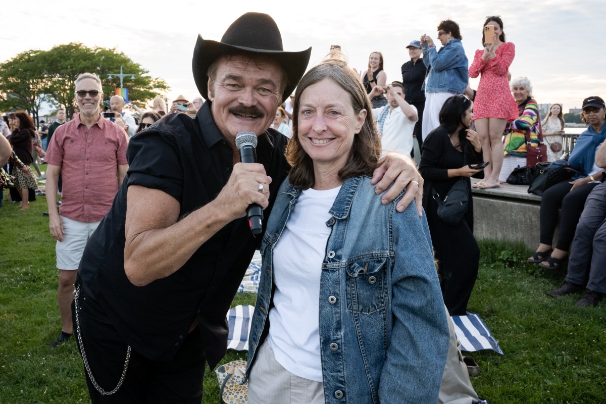 'No need to feel down' as Randy Jones of the Village People and The Bad Judies kicked off Pride weekend at Hudson River Park 13