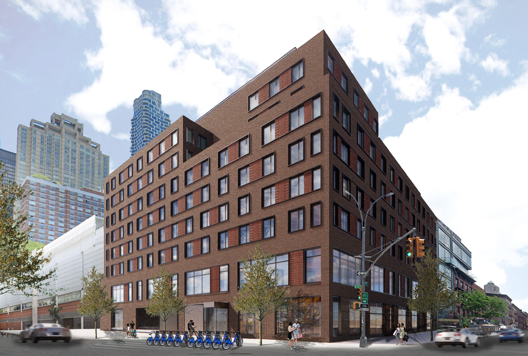 Affordable housing groundbreaking in Hell's Kitchen set to 112 new apartments to neighborhood 3 Rendering of The Lirio courtesy of CetraRuddy