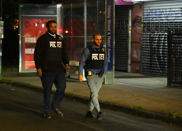 Police in the Bronx