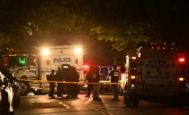 Police at Brooklyn shooting standoff scene