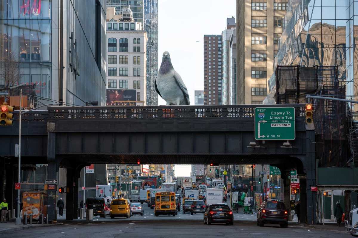 21-Foot Pigeon Sculpture Coming to High Line