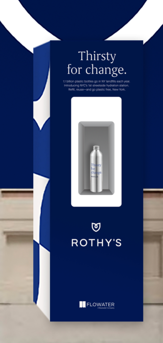 Rothy's to debut temporary streetside water refill station on 5th Avenue as a part of store opening 3