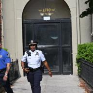 Police walking away from scene of deadly Brooklyn stabbing
