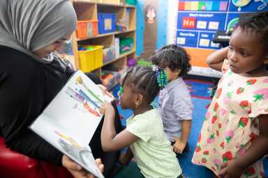 NYC child care students