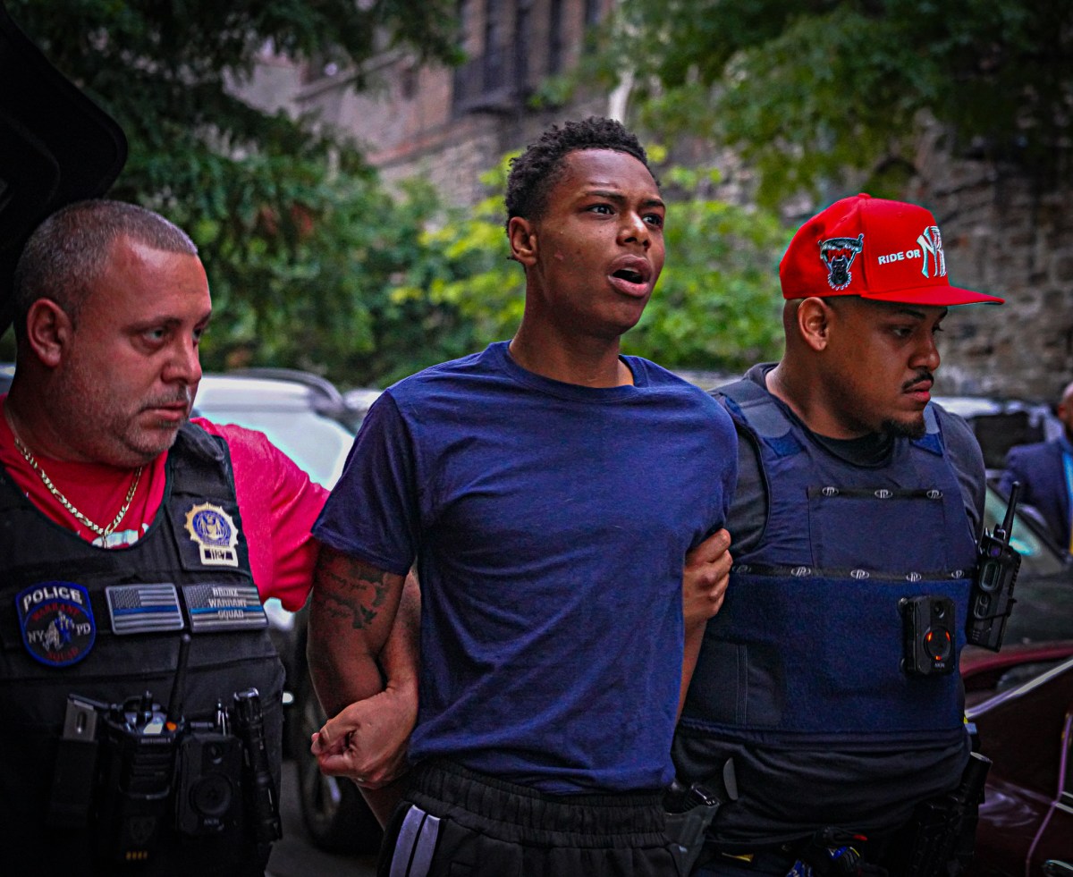 Exclusive | Drill rapper Nay Benz and slew of Slaughtery gang members cuffed for terrorizing the Bronx in NYPD takedown 13