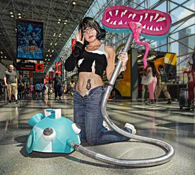 The entertainment mecca, located on 34th Street and 11th Avenue, was overrun with cosplayers adorning the looks of their favorite fictional characters over the course of three days.