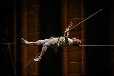 At 74-years-old, Philippe Petit once again defied the odds.