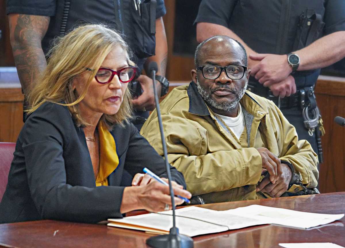 Chad Irish, 55, pleaded not guilty to the murder of 31-year-old Yazmeen Williams, who police say he shot in the head before wrapping her body in a sleeping bag and dumping her on East 27th Street between 2nd and 3rd Avenue on July 5.
