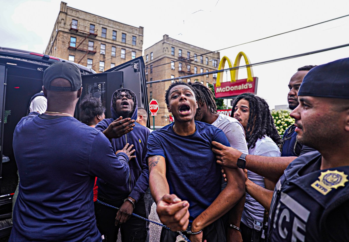 Exclusive | Drill rapper Nay Benz and slew of Slaughtery gang members cuffed for terrorizing the Bronx in NYPD takedown 11