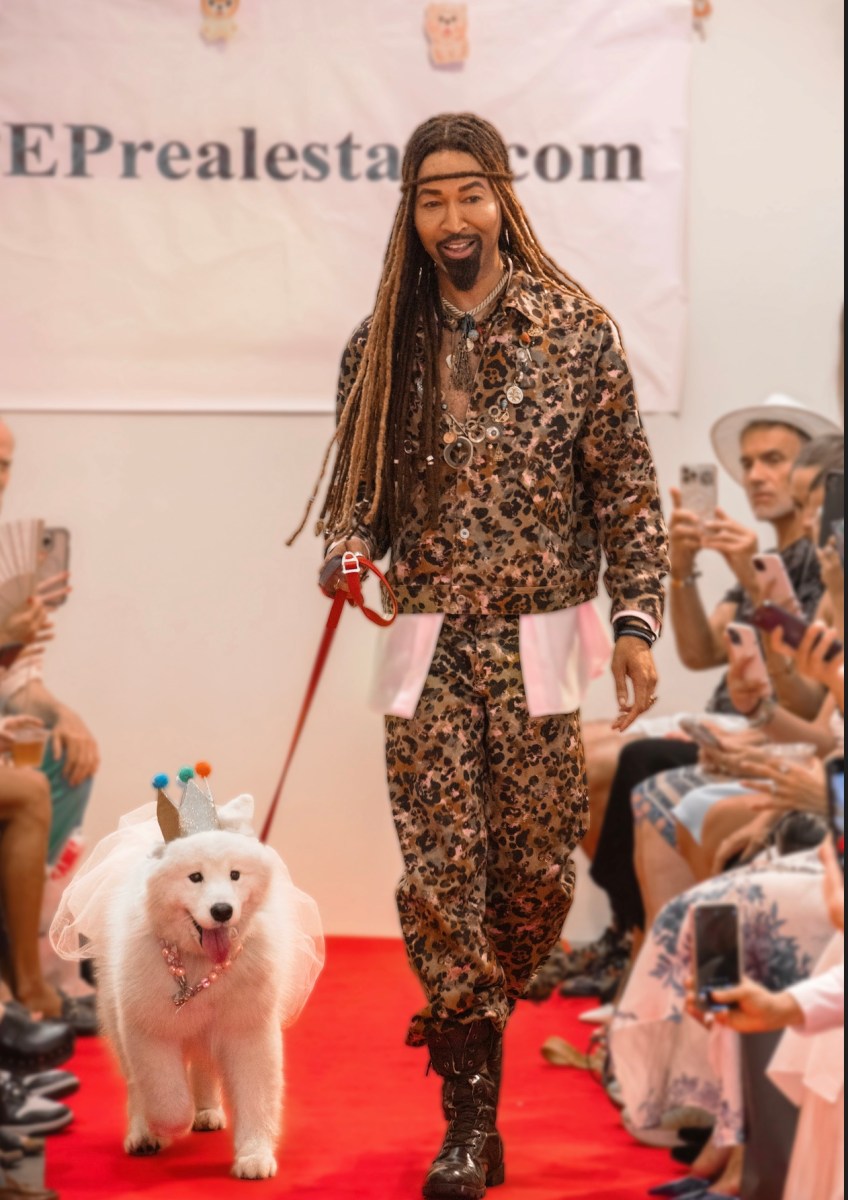 Rescue dogs on the NYC runway at the 'Furry, Fashionable and Fabulous' show 2