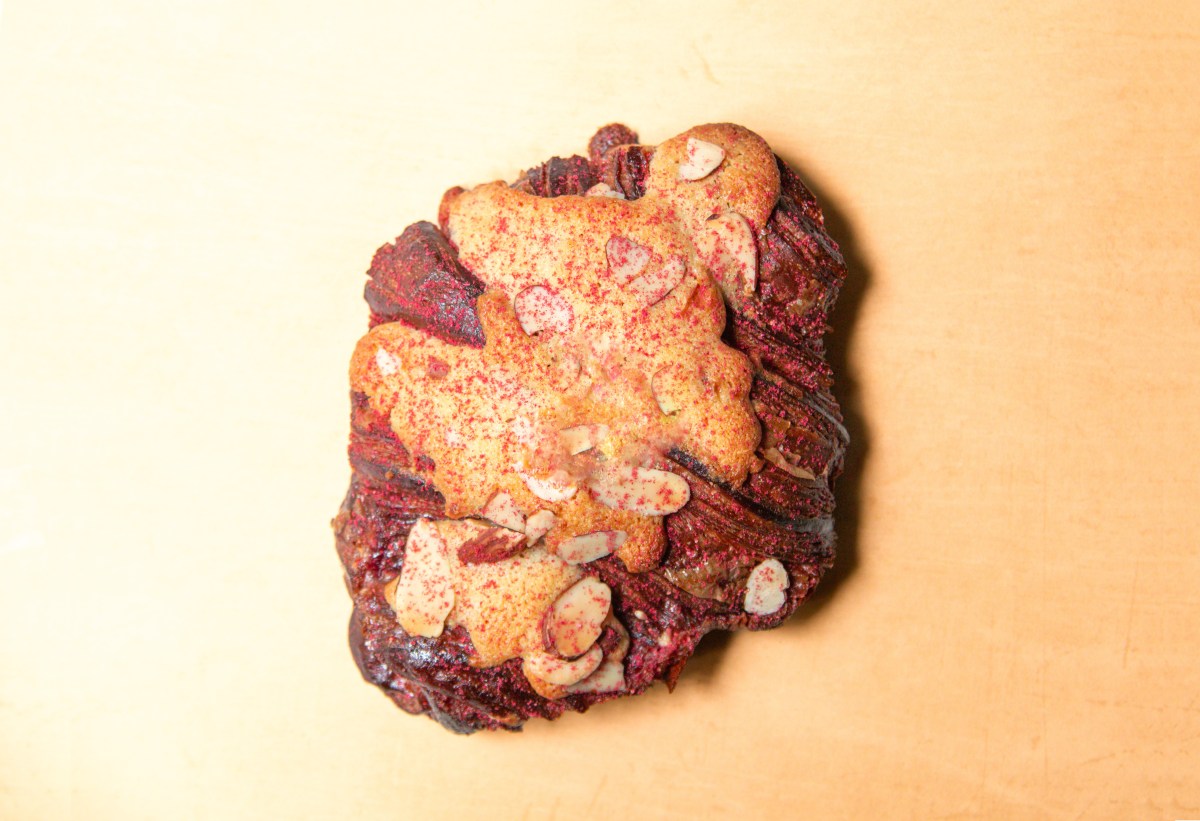 There's a new lineup of croissants at Ole & Steen Bakery's Upper East Side store that's going viral 3 Ole & Steen's Raspberry Almond Croissant.