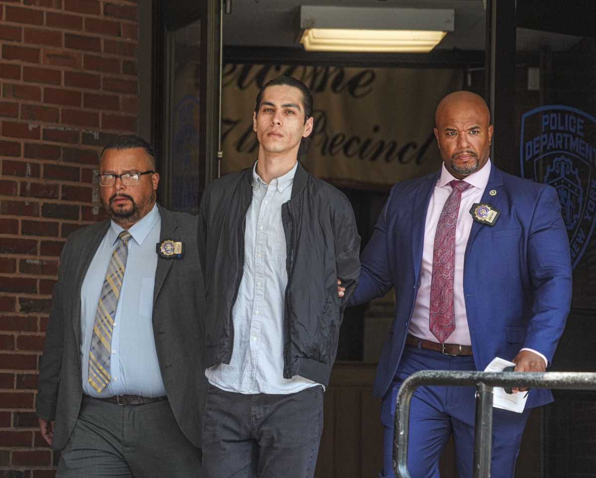 Thirty-two-year-old Samuel Seligson allegedly responsible for vandalizing several buildings in Manhattan and Brooklyn in June in a series of antisemitic hate crimes turned himself into police on Tuesday, authorities said.