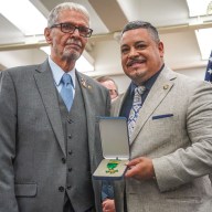 Randy Jurgensen met with top cop Caban inside of police headquarters in Lower Manhattan