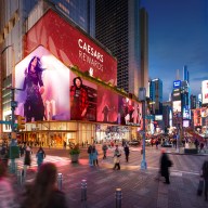 rendering of casino in Times Square