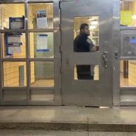 Police officer in Bronx at location of home invasion