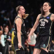 Sabrina Ionescu Breanna Stewart New York Liberty