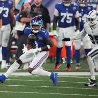 Malik Nabers makes catch Giants Cowboys