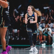 Sabrina Ionescu Liberty Dream Game 1