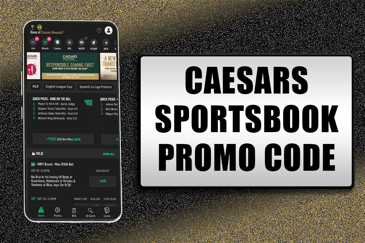 Caesars Sportsbook promo code AMNY81000 Start with 1K first bet on