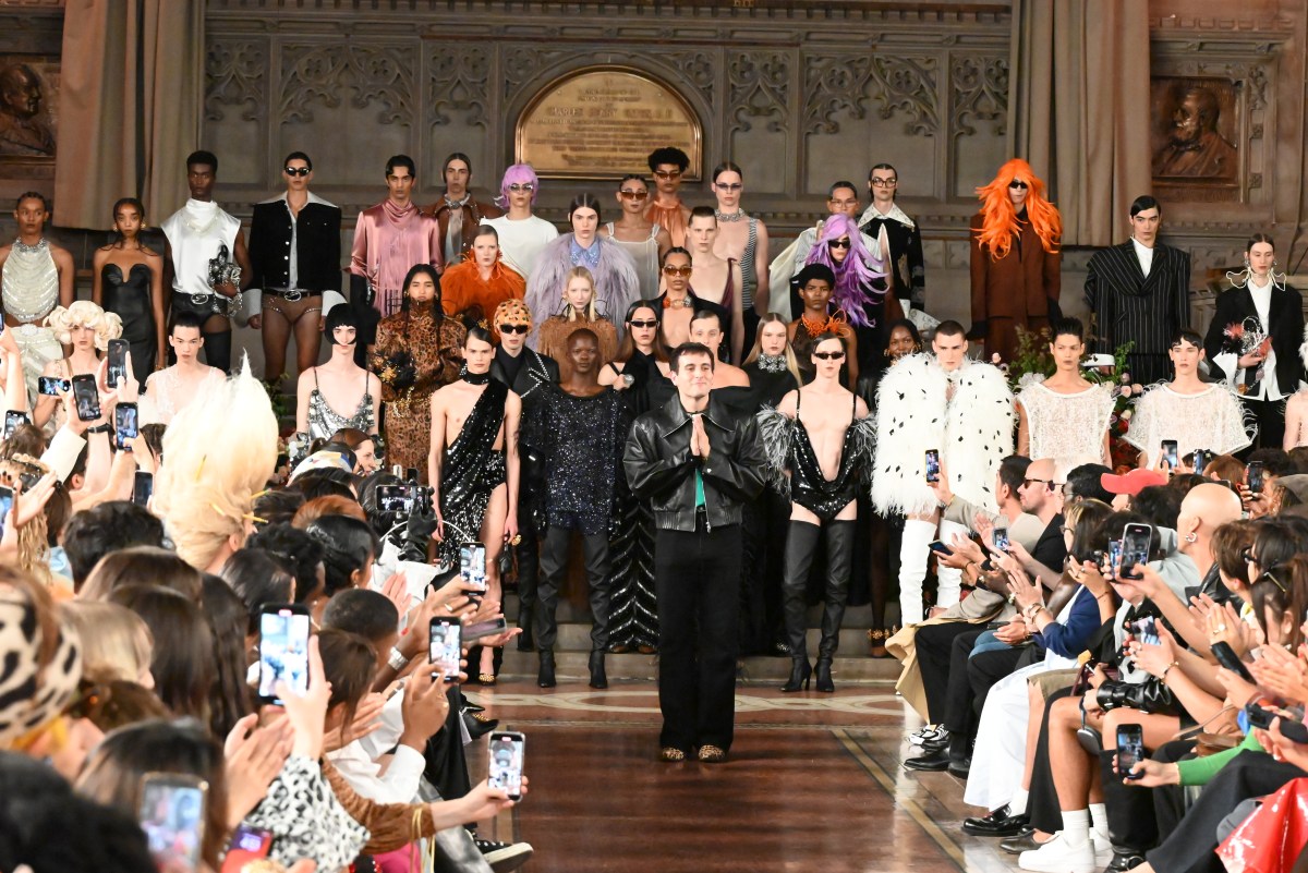 PALOMO Spain took NYFW to church with spring runway show 4 PALOMO Spain’s collection held their spring New York Fashion Week (NYFW) showcase on Aug. 7.