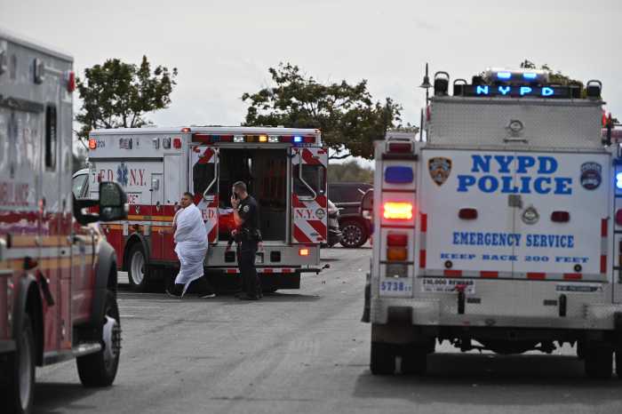 Fisher jumps in to save man who fell into Canarsie Pier 4 Ambulance