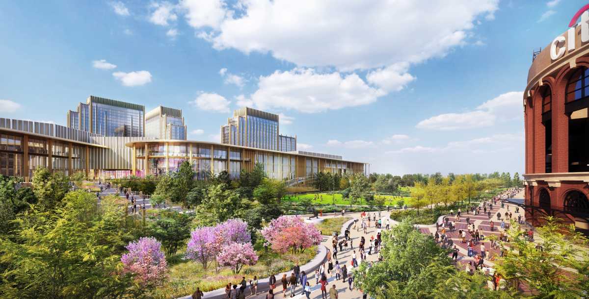 rendering of NYC casino proposal for metropolitan park