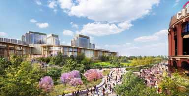 rendering of NYC casino proposal for metropolitan park